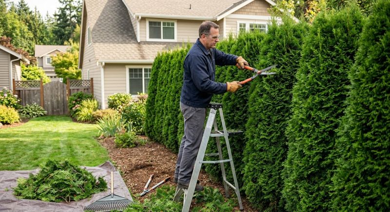 Evergreen Hedge Trimming in Honolulu, HI