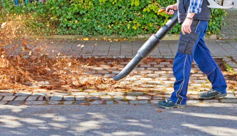 Leaf blowers can be used for various tasks beyond just leaves, such as clearing grass clippings, dirt, or even light snow in some case